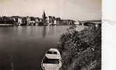 CPSM 89 - PONT SUR YONNE Ancien Et Nouveau Ponts - Peu Courante Avec Barque De Face - Pont Sur Yonne