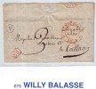 Lettre Càd ST NICOLAS/1839 +boîte V De ST GILLIS - 1830-1849 (Belgica Independiente)