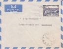 FORT SIBUT - TRANSIT PAR BANGUI - OUBANGUI - A.E.F - 1956 - COLONIES FRANCAISES - LETTRE - MARCOPHILIE - Otros & Sin Clasificación