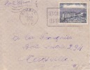 BAMBARI - OUBANGUI - A.E.F - 1956 - COLONIES FRANCAISES - FLAMME - LETTRE - MARCOPHILIE - Autres & Non Classés