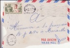 BANGUI - OUBANGUI - A.E.F - 1956 - COLONIES FRANCAISES - DEVANT DE LETTRE - MARCOPHILIE - Altri & Non Classificati