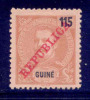 ! ! Portuguese Guinea - 1911 D. Carlos - Af. 107 - No Gum - Guinea Portoghese