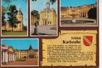 ZS16501 Karlsruhe Schloss Multiviews Used Perfect Shape - Karlsruhe