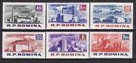 Roumanie 1963  -  PA Yv.no.167-72 Neufs**(d) - Unused Stamps