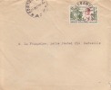 FORT CRAMPEL - TRANSIT PAR BANGUI - OUBANGUI - A.E.F - 1956 - COLONIES FRANCAISES - LETTRE - MARCOPHILIE - Autres & Non Classés