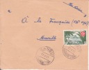 BANGUI - OUBANGUI - CHARI - 1957 - COLONIES FRANCAISES - LETTRE - MARCOPHILIE - Otros & Sin Clasificación