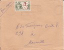 BERBERATI - OUBANGUI - A.E.F - 1956 - COLONIES FRANCAISES - FLAMME - LETTRE - MARCOPHILIE - Altri & Non Classificati