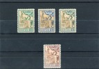 1935/39-Greece- "Postal Staff Anti-Tuberculosis Fund" Charity- WITH "ELLAS" -complete Set MH - Charity Issues