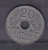 FRANCE - Etat Français - 20 Cts Type 20 - Zinc- 1942 - 20 Centimes