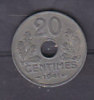 FRANCE - Etat Français - 20 Cts Type 20 - Zinc- 1941 - 20 Centimes