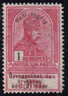 HONGRIE - YVERT N° 139 * MLH - COTE = 80 EUR. - CHARNIERE LEGERE - Unused Stamps