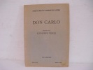 G.Verdi / DON  CARLO - Old Books