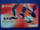 Sport, Soccer, Football 2002, China, Phone Card - Chine