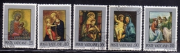 CITTÀ DEL VATICANO VATICAN VATIKAN 1971 LA FAMIGLIA THE FAMILY SERIE COMPLETA COMPLETE SET USATA USED OBLITERE' - Used Stamps