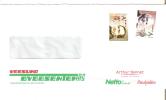 ENVELOPPE AVEC   DEUX TIMBRES  NORVEGE "OLE BULL - PA MUNCH-  NON OBLITERES - Lettres & Documents