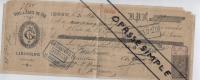 33..GIRONDE. LIBOURNE...VINS ET EAUX DE VIE... GADRAT A ..CHEQUE MANDAT.....1892   ..‹(•¿•)› - Bills Of Exchange