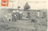 Franchise Militaire 1911 Sur Carte Postale (Artillerie) Voyagée Voir 2 Scan - Francobolli  Di Franchigia Militare