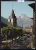 Gryon : L'église Et Vue Sur Les Dents Du Midi ; Grand Format 10 / 15 (7018) - Gryon