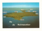 Cp, Carte Géographique, L´Ile De Noirmoutier - Landkarten