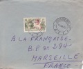 MOSSENDJO > Transit > DOLESIE - CONGO - 1957 - COLONIES FRANCAISES - Afrique - Avion - Lettre - Marcophilie - 2 Scans - Covers & Documents