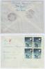 Österreich 1949, ANK 945, Unicef- MeF Bad Gastein Viererblock 18.8.49 - Covers & Documents