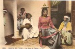 AFRIQUE DU NORD SCENES ET TYPES LA DANSE DU PLATEAU ET SES MUSICIENNES (COLRISEE) REF 24300 - Baile