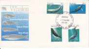 Australië, FDC 1982 (4917) - Walvissen