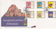 Zimbabwe -1993 Household Pottery FDC - Zimbabwe (1980-...)