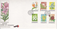 Zimbabwe -1994 Export Flowers  FDC - Zimbabwe (1980-...)