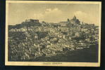 T0168 CARTOLINA ILLUSTRATA ENNA PIAZZA ARMERINA PANORAMA  FG.  V. 1947 - Enna