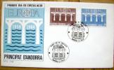 1984 ANDORRA FDC EUROPA CEPT BRIDGE - 1984