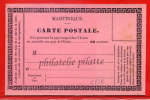 MARTINIQUE ENTIER POSTAL CP3 B NEUF - Cartas & Documentos