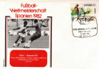 ESPAGNE FDC   ( La Coruna N °  4 )  Cup 1982   Football  Soccer Fussball - 1982 – Espagne