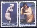 Cyprus Sc577-8 Aphrodite, Nude, Sculpture, Painting, Titian - Nudes