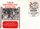 ESPAGNE FDC   ( Madrid  N °  48 )  Cup 1982   Football  Soccer Fussball - 1982 – Spain