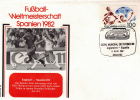 ESPAGNE FDC   ( Madrid  N °  48 )  Cup 1982   Football  Soccer Fussball - 1982 – Espagne