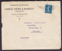 France Produits Chimiques GIGNOUX FRÉRES & BARBEZAT, DÉCINES? 1920? Commercial Cover To KÖLN Germany - Storia Postale
