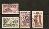 AFRIQUE EQUATORIALE N 17/27/28/30 NEUF ET OBLITERE - Unused Stamps