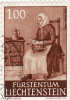 1961 Liechtenstein - Donna In Cucina - Usati