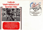 ESPAGNE FDC   ( Valencia  N ° 36 )  Cup 1982   Football  Soccer Fussball - 1982 – Spain