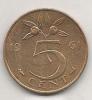 Olanda  5 Cent 1961 - 1948-1980: Juliana