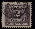 Canada  Used  1906, 2c Voillet , Postage Due, - Segnatasse