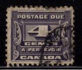 Canada Used 1933, 4c Postage Due, - Port Dû (Taxe)