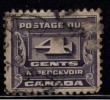 Canada Used 1933, 4c Postage Due, Filler - Segnatasse