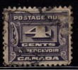 Canada Used 1933, 4c Postage Due, Filler - Port Dû (Taxe)
