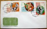 1982 CUBA FDC 2 FIFA WORLD CUP SOCCER FOOTBALL FUSSBALL - 1982 – Espagne