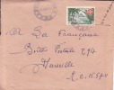 POINTE NOIRE - CONGO - 1957 - COLONIES FRANCAISES - Afrique - Avion - Lettre - Marcophilie - Cartas & Documentos