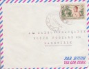POINTE NOIRE - CONGO - 1957 - COLONIES FRANCAISES - Afrique - Avion - Lettre - Marcophilie - Lettres & Documents