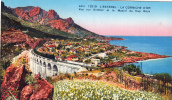 B44260 Massif De L'Esterel La Corniche D'Or Antheor Cap Roux Used Perfect Shape - Antheor