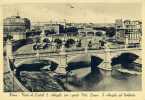 ROMA. Panorama Su Castel S. Angelo. Vg. C/fr. Per MILANO 1937. - Castel Sant'Angelo